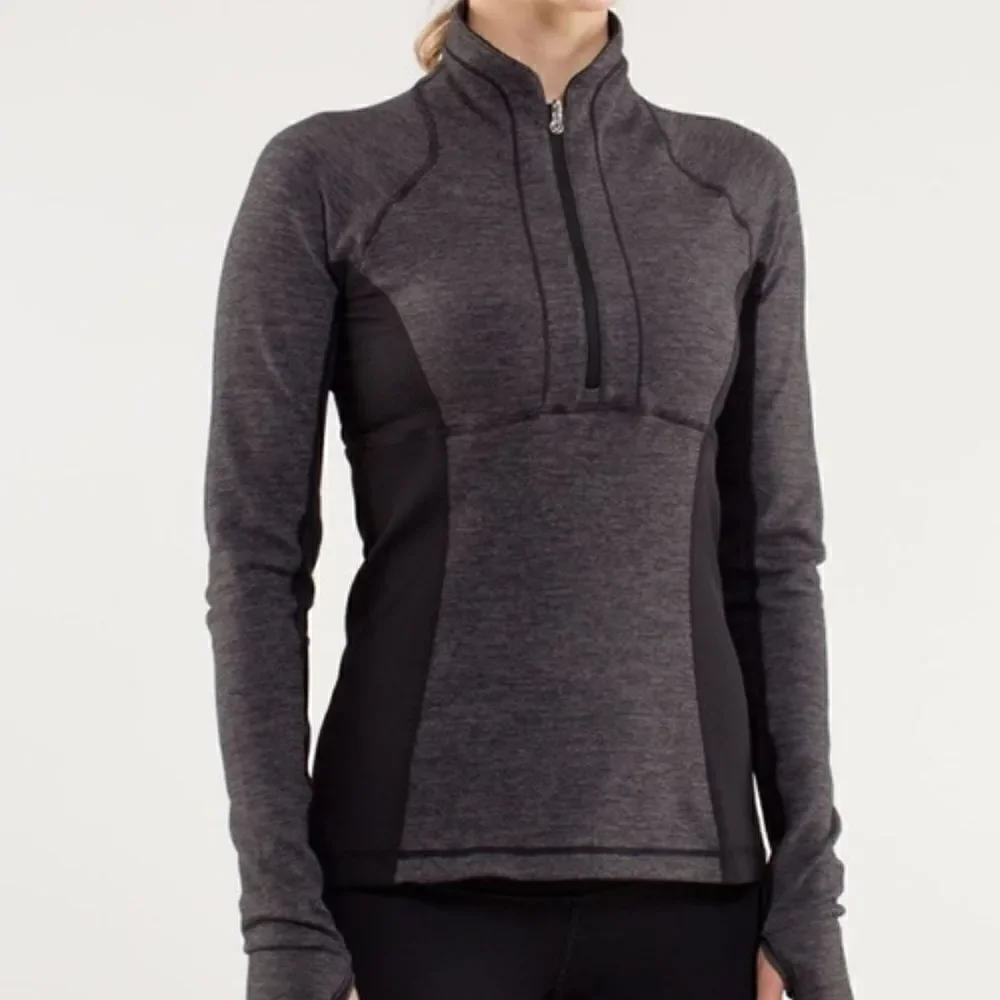 Lululemon Run Switch Back Reversible Half Zip Pullover